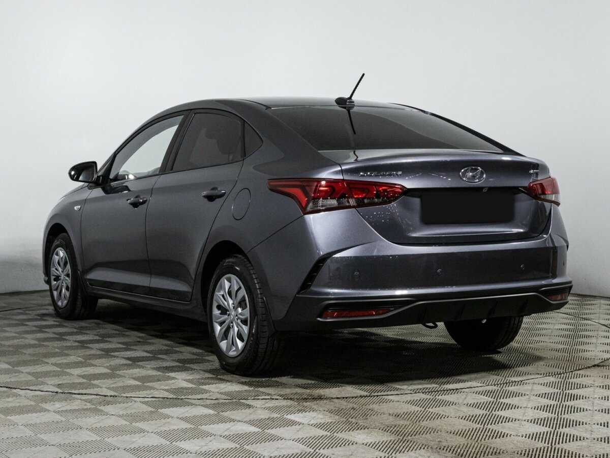 Hyundai Solaris 2021 года с пробегом. Фото: #6
