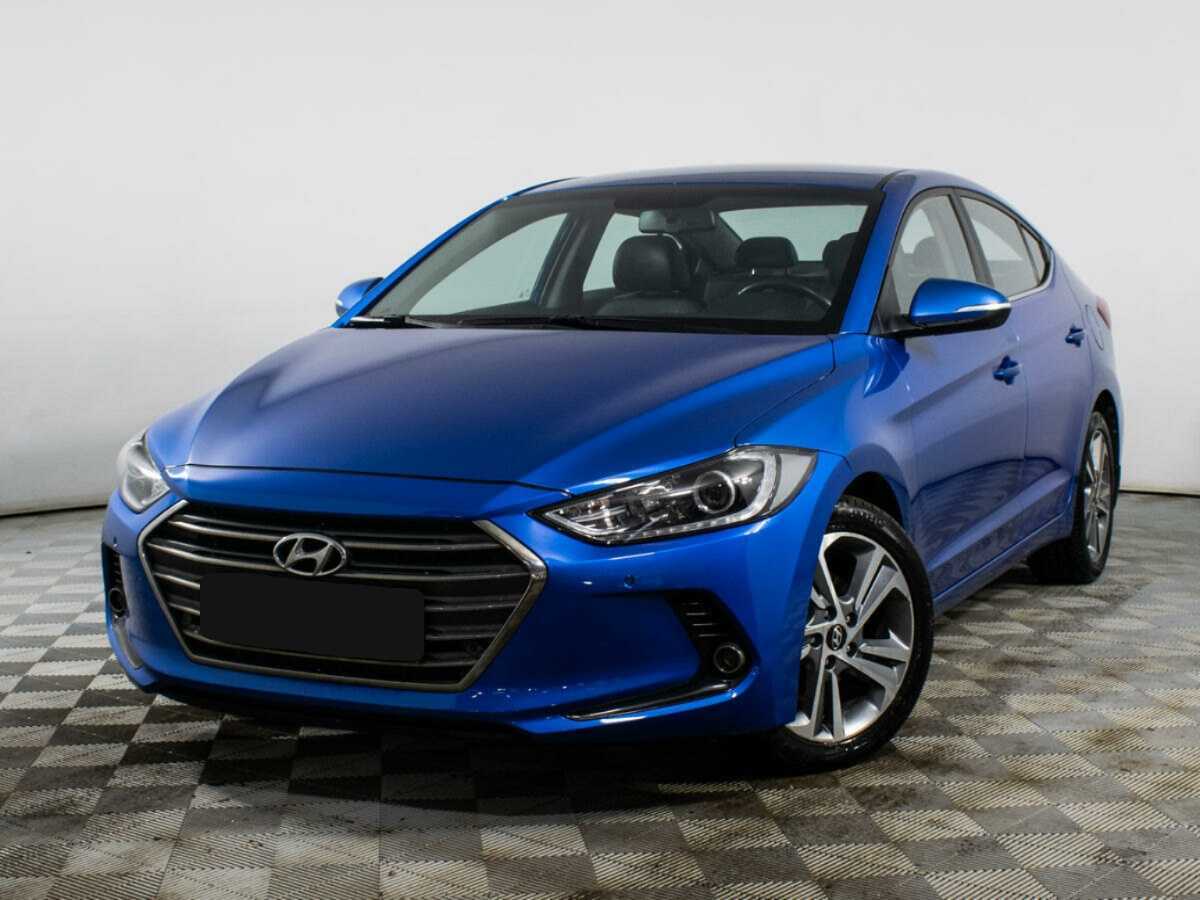 Hyundai Elantra 2016 года с пробегом. Посмотреть фото