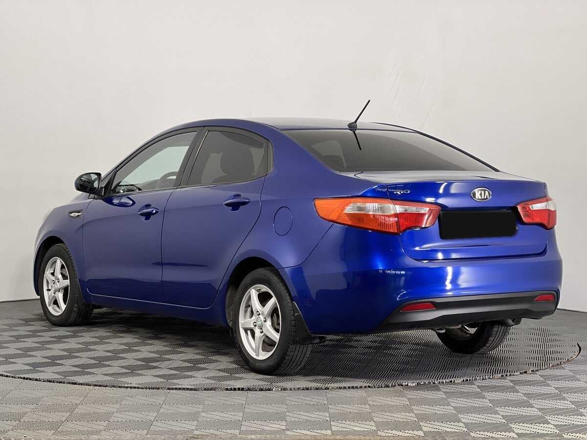 Kia Rio 2013 года с пробегом. Фото: #5