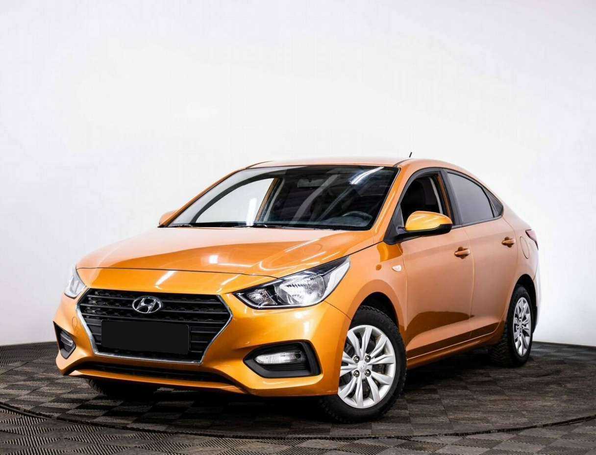 Hyundai Solaris 2018 года с пробегом. Посмотреть фото