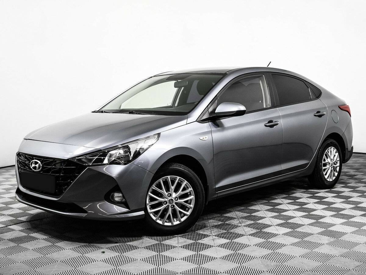 Hyundai Solaris 2021 года с пробегом. Посмотреть фото