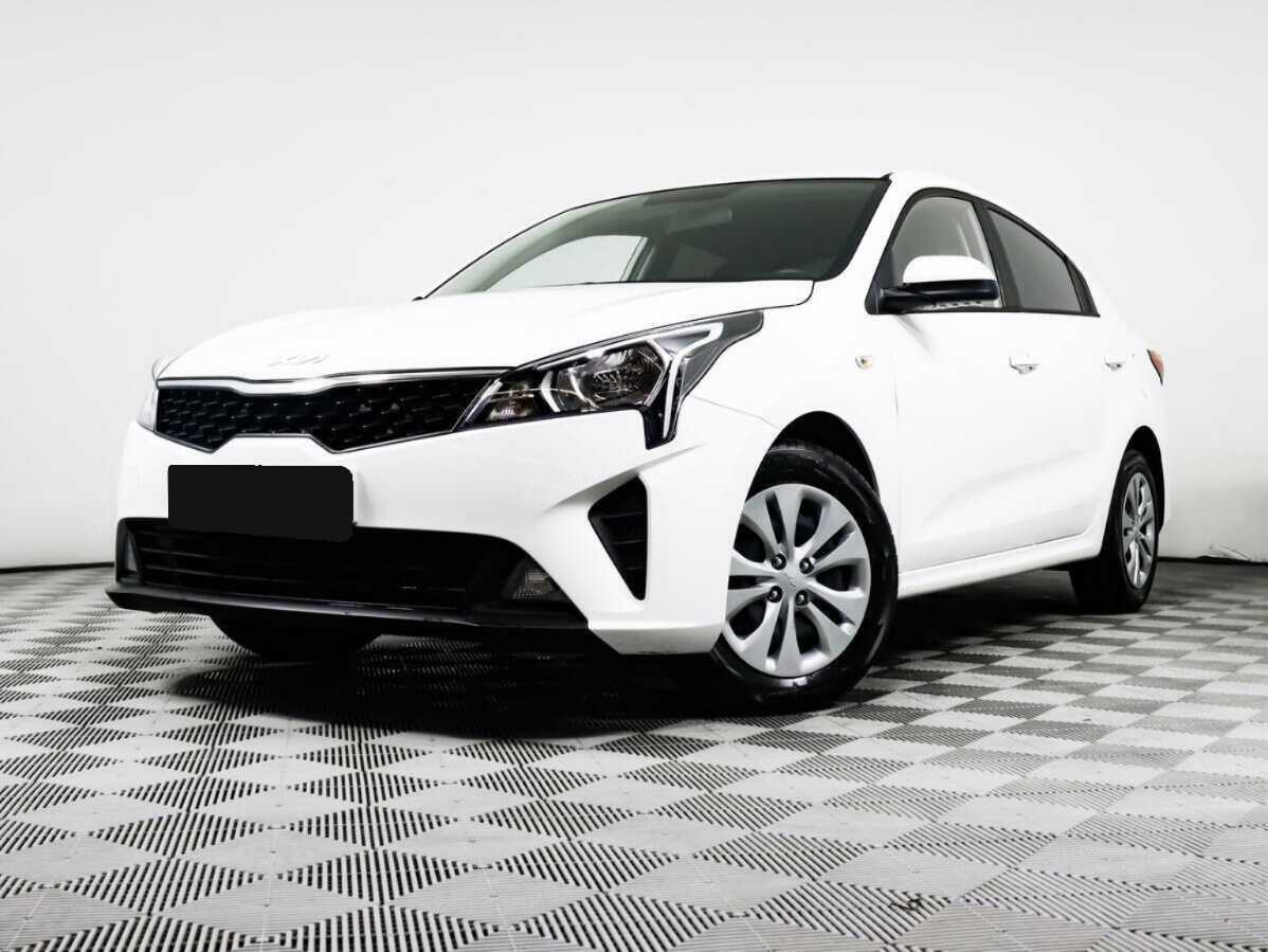 Kia Rio 2022 года с пробегом. Посмотреть фото