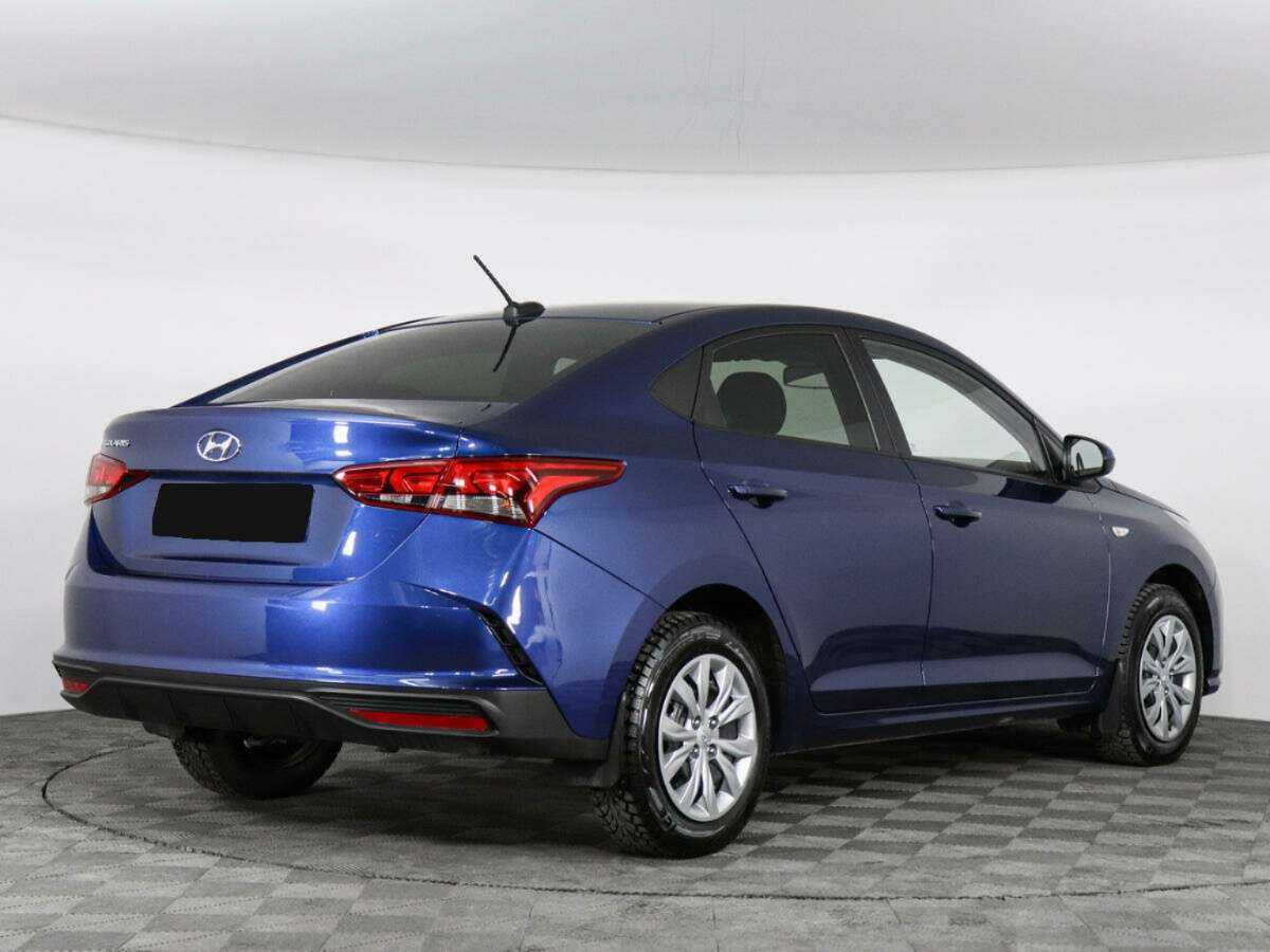 Hyundai Solaris 2021 года с пробегом. Фото: #4