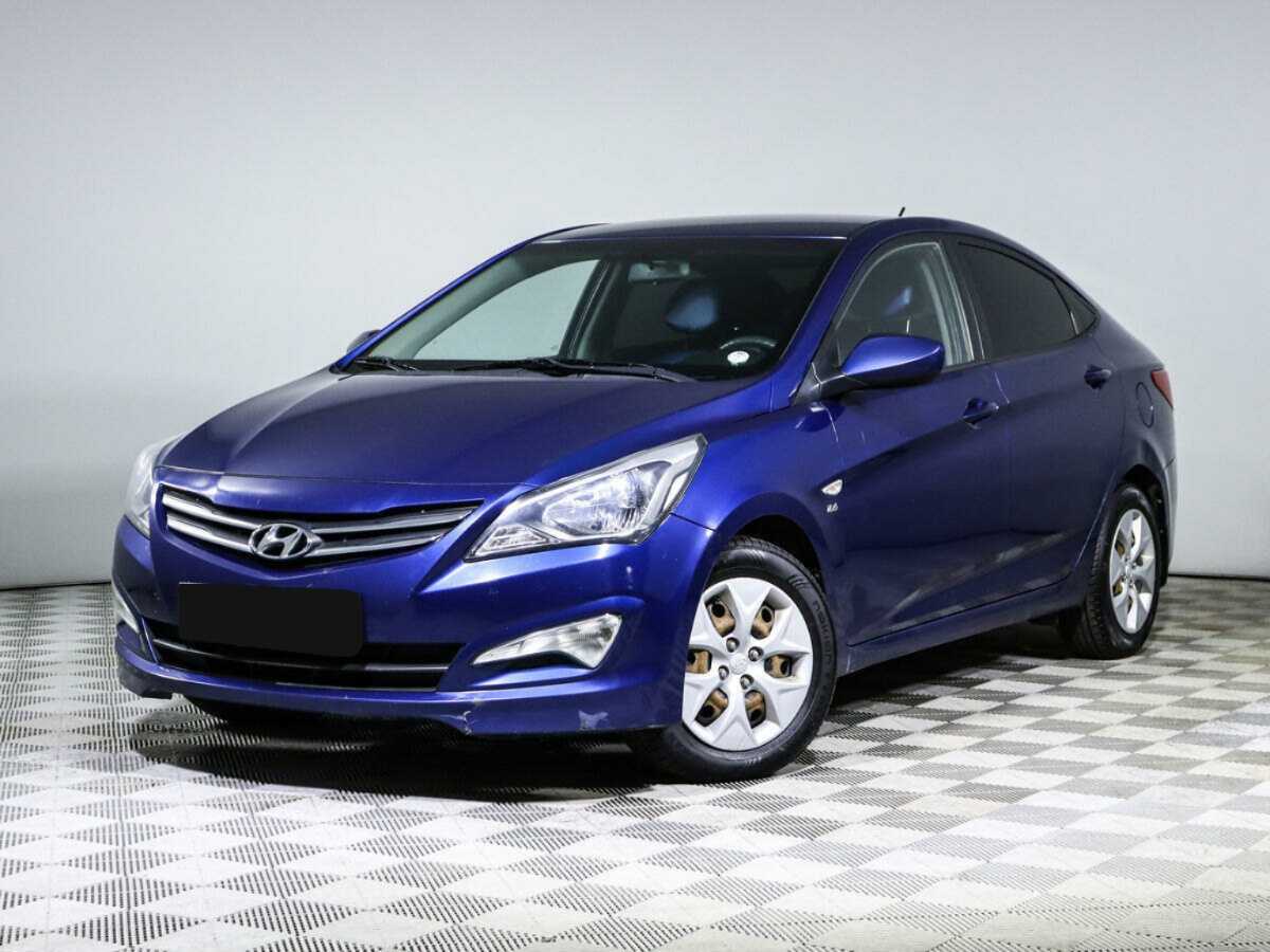 Hyundai Solaris 2015 года с пробегом. Посмотреть фото