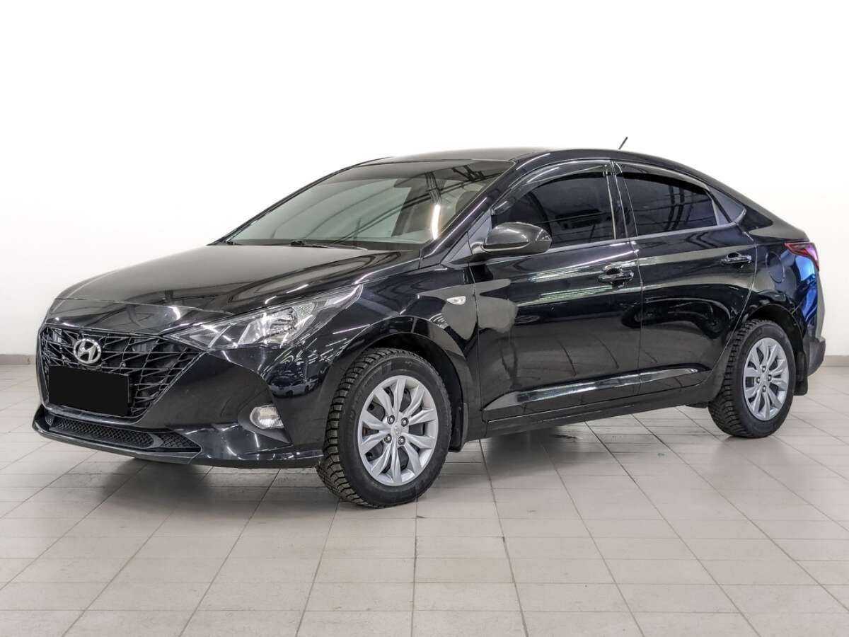 Hyundai Solaris 2021 года с пробегом. Посмотреть фото