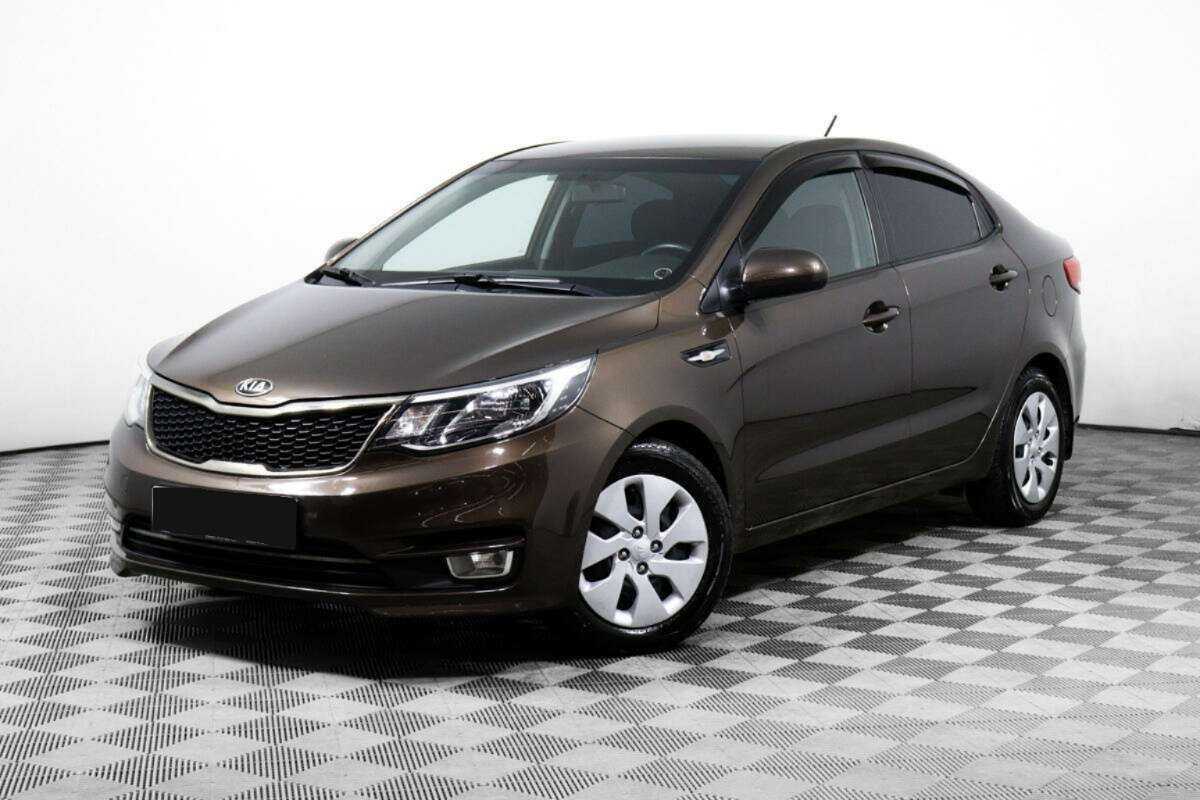 Kia Rio 2016 года с пробегом. Посмотреть фото