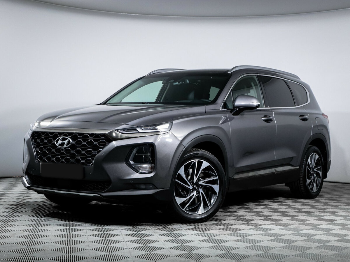 Hyundai Santa Fe 2019 года с пробегом. Посмотреть фото