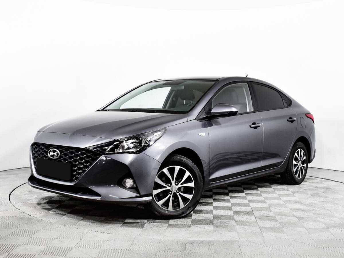 Hyundai Solaris 2021 года с пробегом. Посмотреть фото