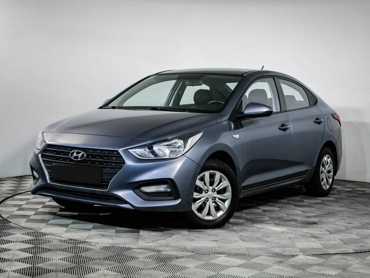 Hyundai Solaris 2018 года с пробегом. Посмотреть фото
