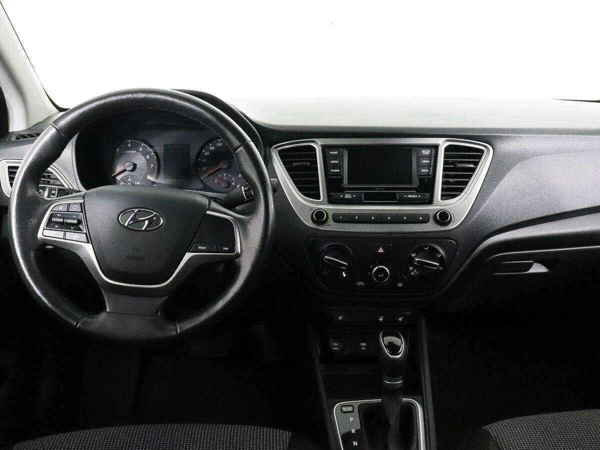 Hyundai Solaris 2021 года с пробегом. Фото: #8