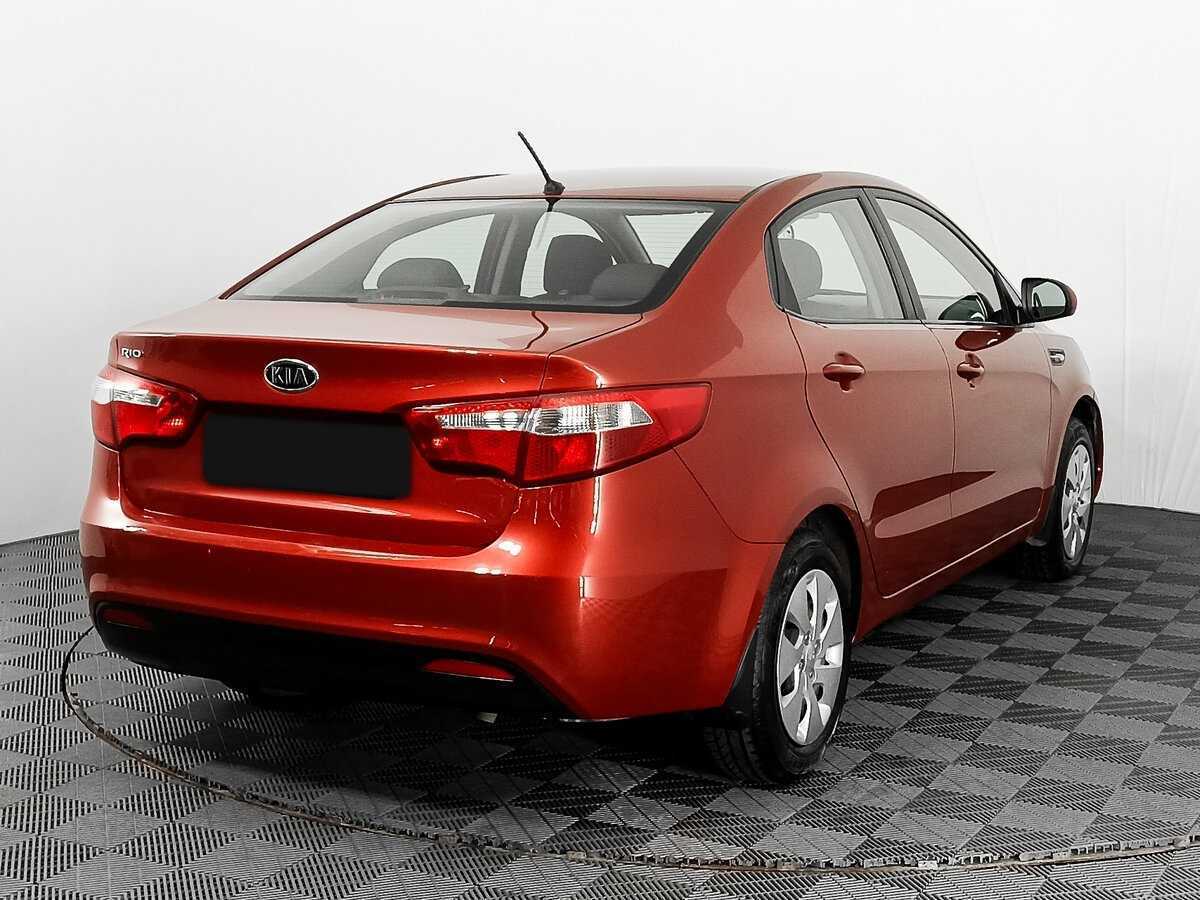 Kia Rio 2012 года с пробегом. Фото: #3