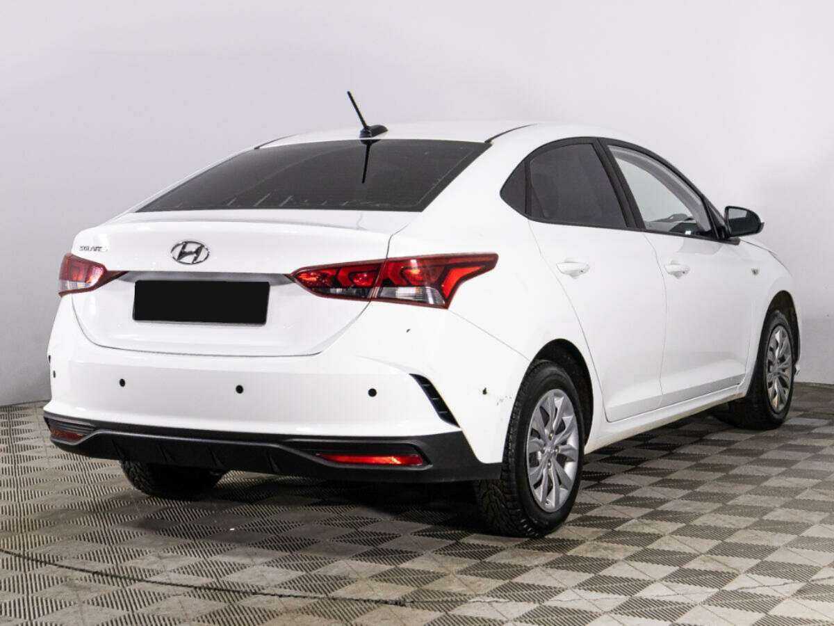 Hyundai Solaris 2020 года с пробегом. Фото: #4