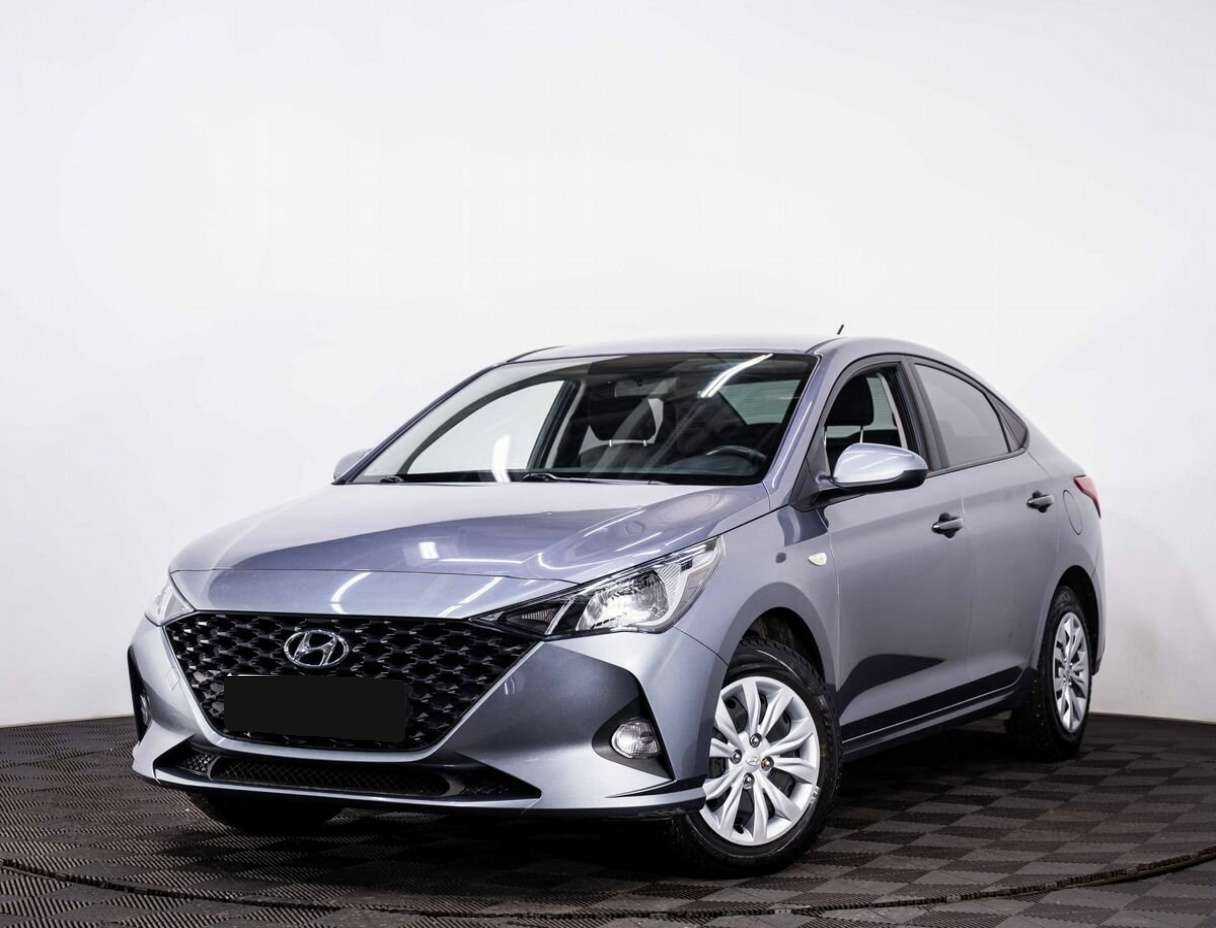 Hyundai Solaris 2021 года с пробегом. Посмотреть фото