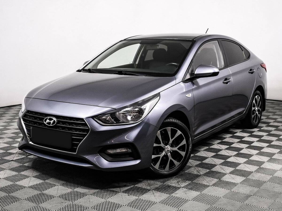 Hyundai Solaris 2018 года с пробегом. Посмотреть фото