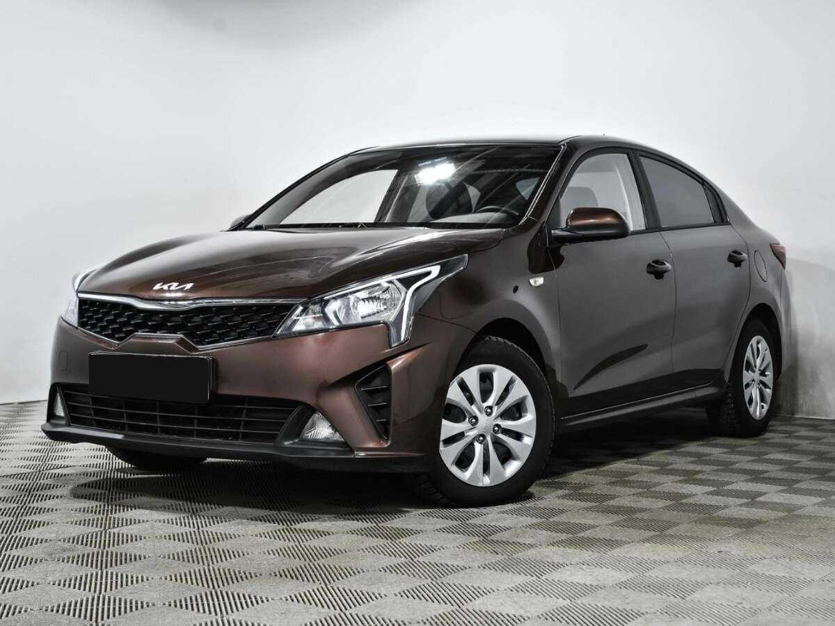 Kia Rio 2022 года с пробегом. Посмотреть фото