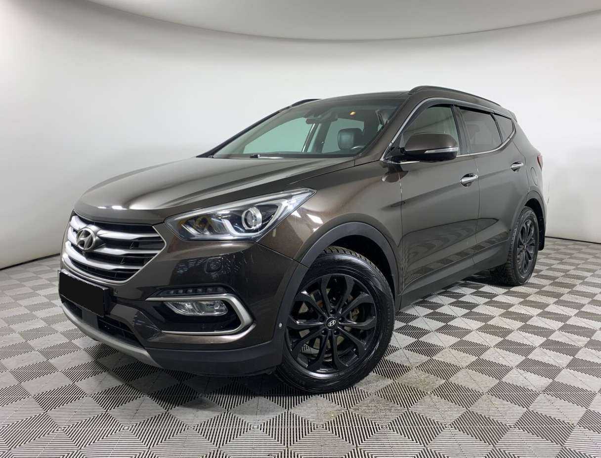 Hyundai Santa Fe 2017 года с пробегом. Посмотреть фото
