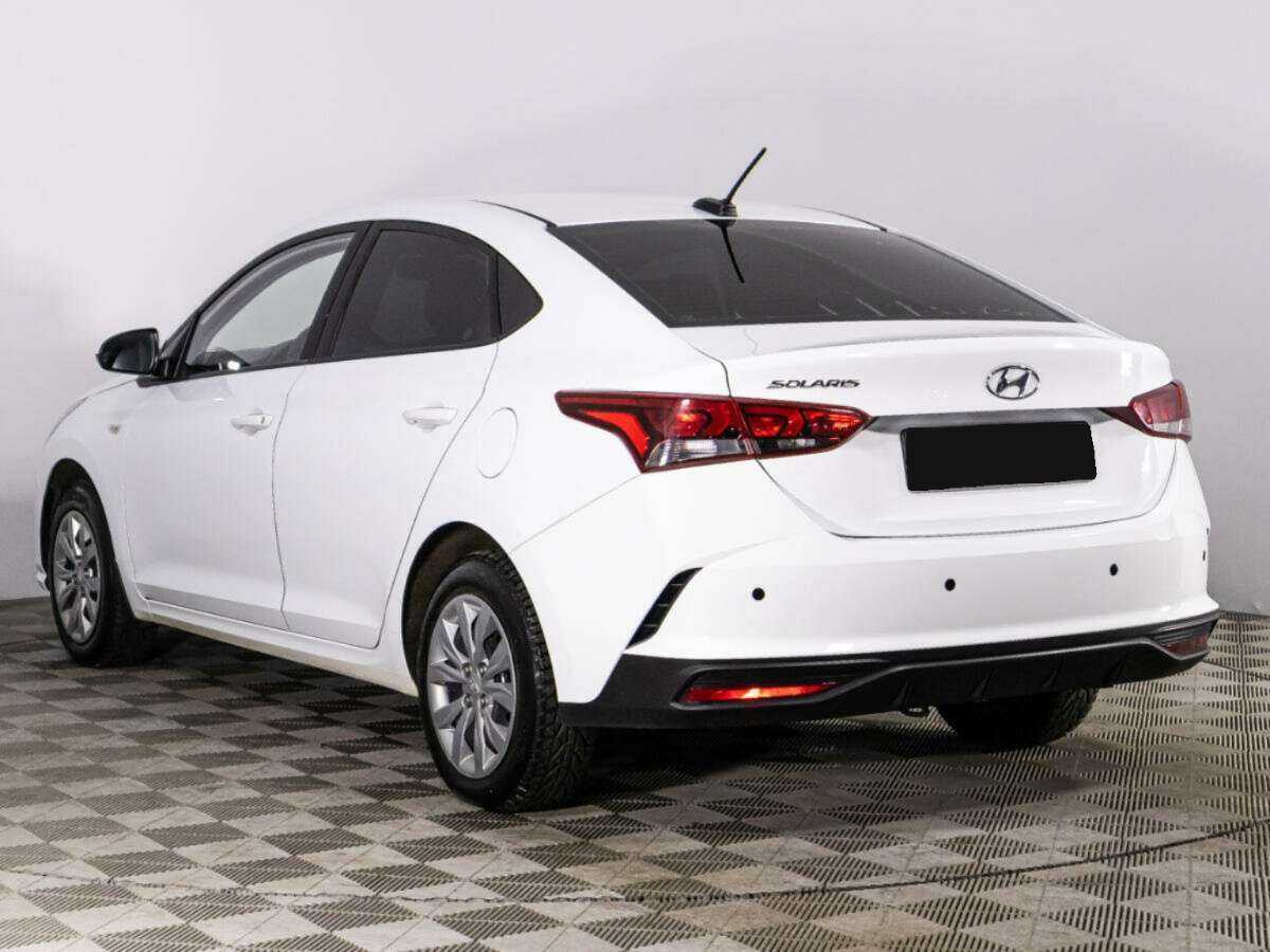 Hyundai Solaris 2020 года с пробегом. Фото: #6