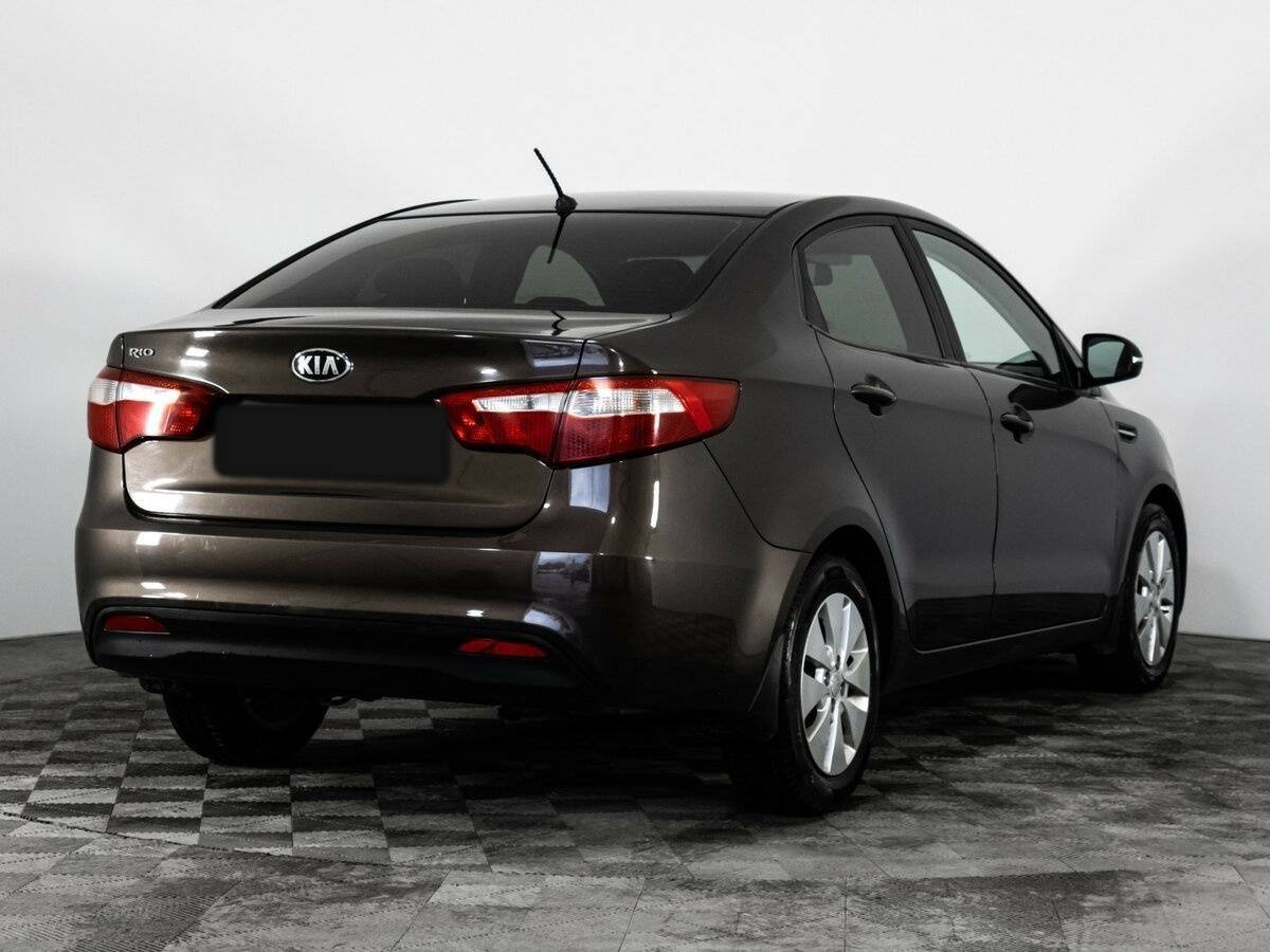 Kia Rio 2014 года с пробегом. Фото: #4