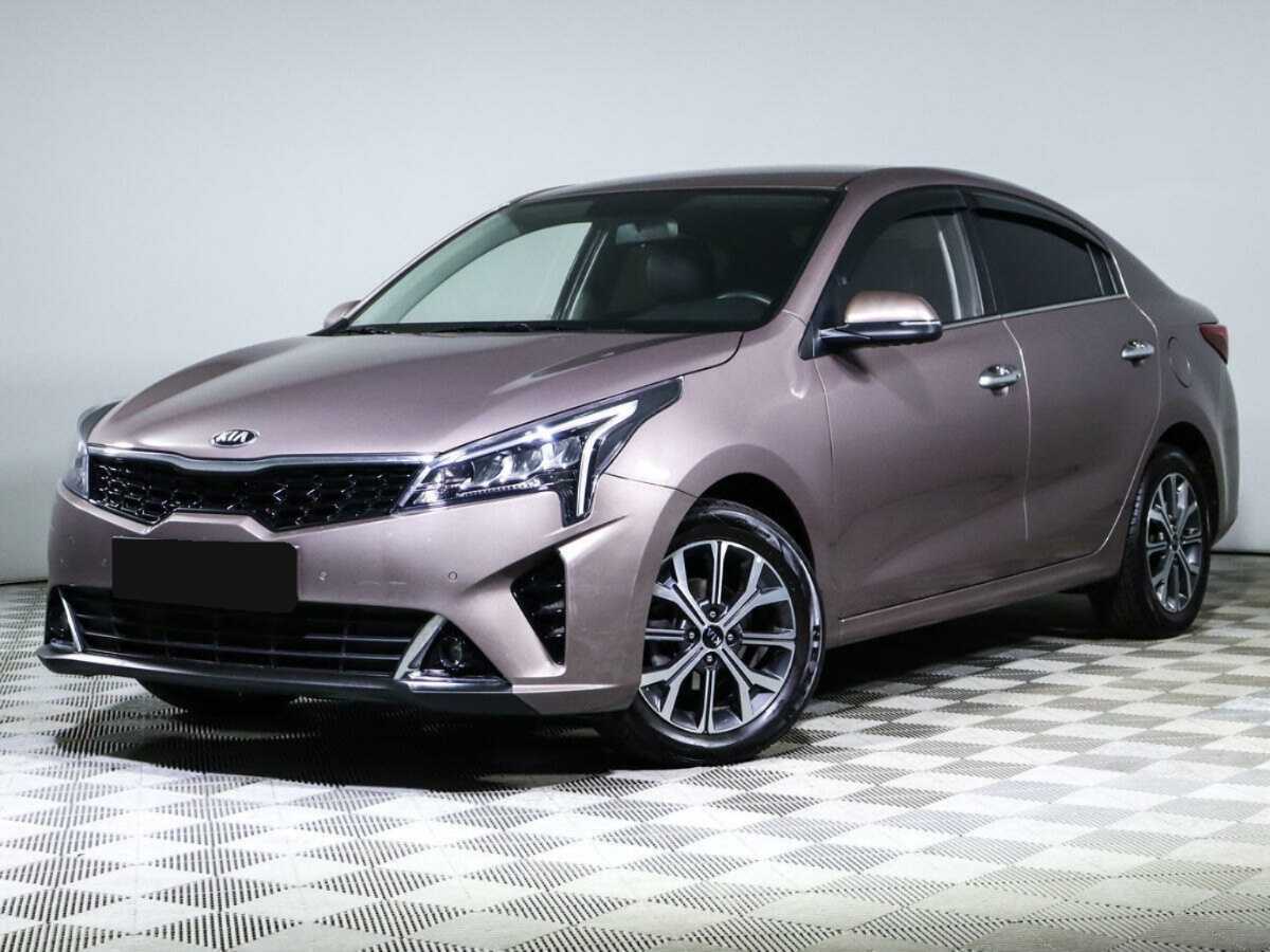 Kia Rio 2021 года с пробегом. Посмотреть фото