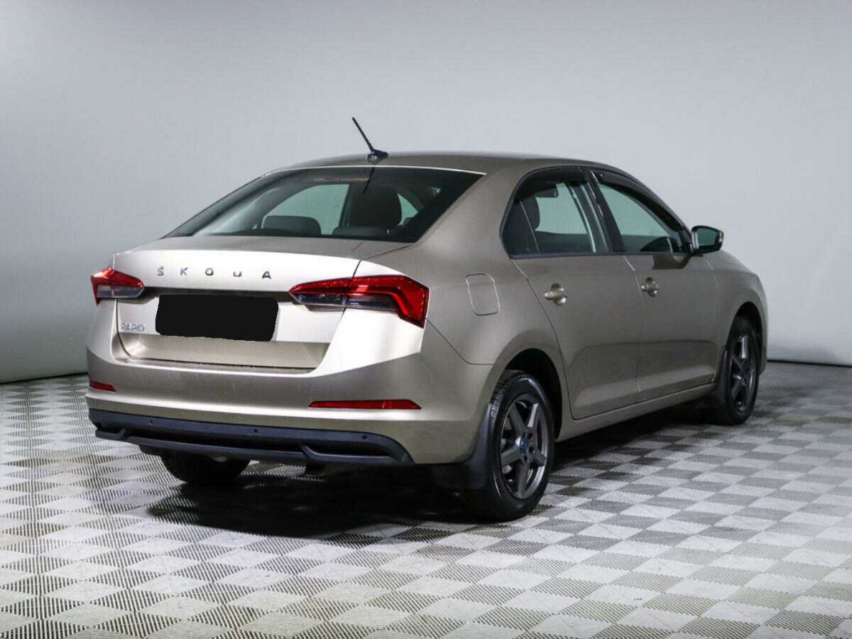 Skoda Rapid 2021 года с пробегом. Фото: #4