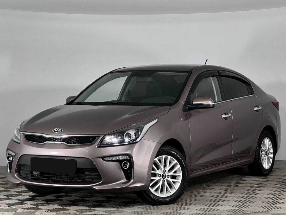 Kia Rio 2019 года с пробегом. Посмотреть фото