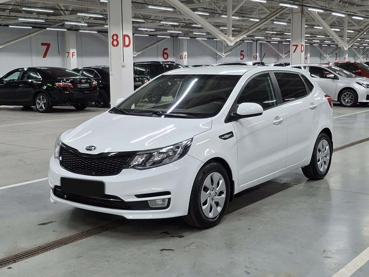 Kia Rio 2017 года с пробегом. Посмотреть фото