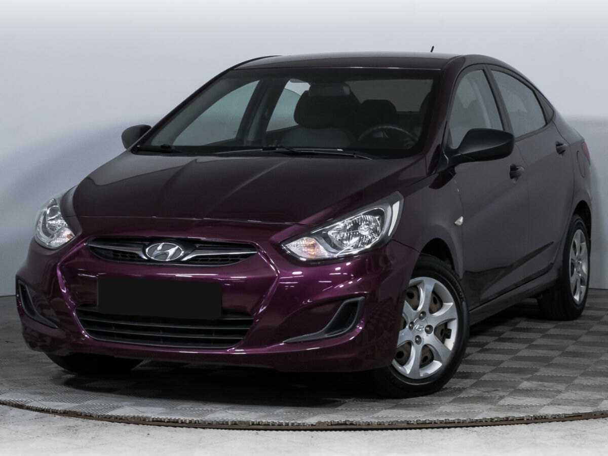 Hyundai Solaris 2014 года с пробегом. Посмотреть фото