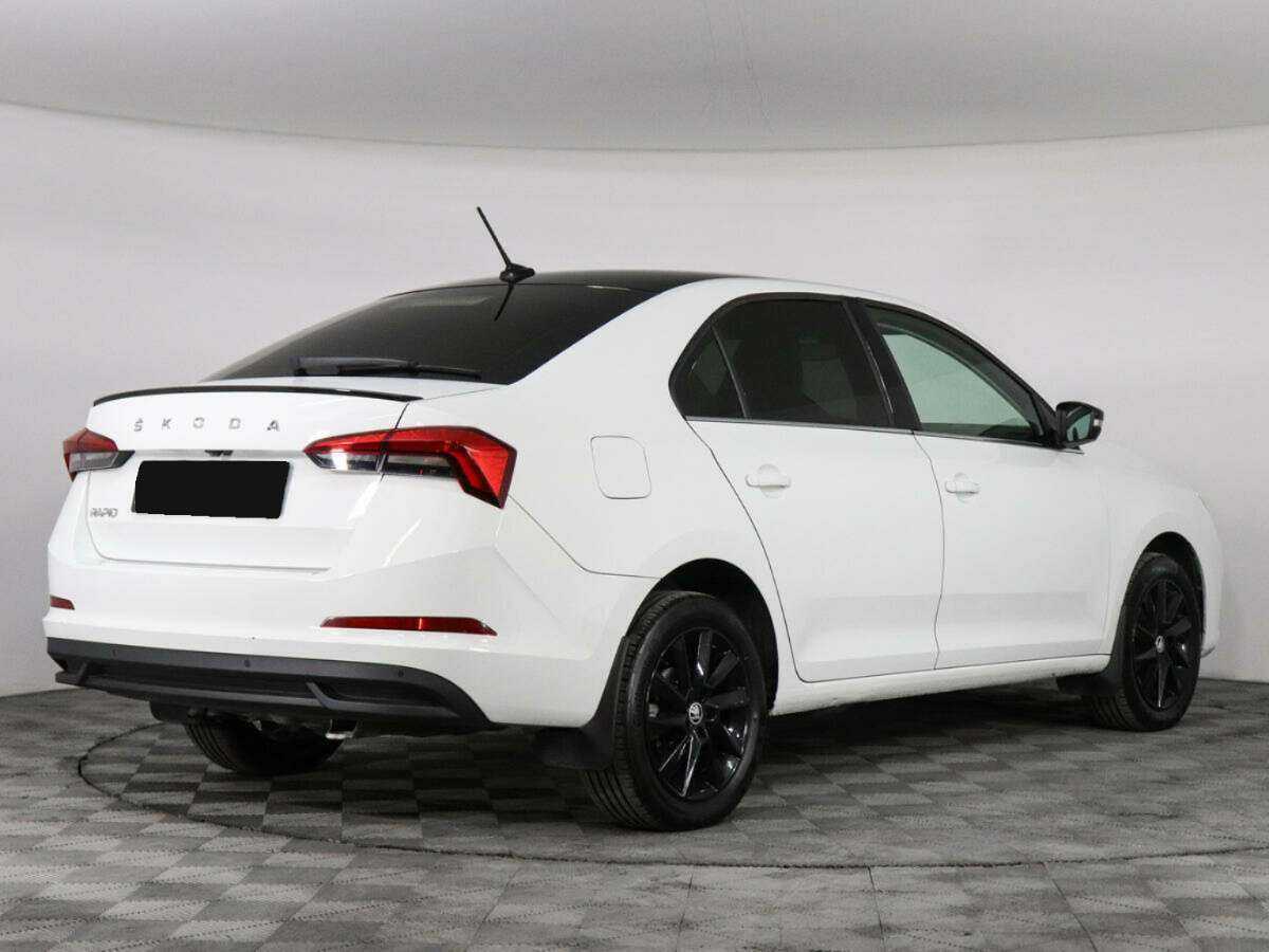 Skoda Rapid 2021 года с пробегом. Фото: #4
