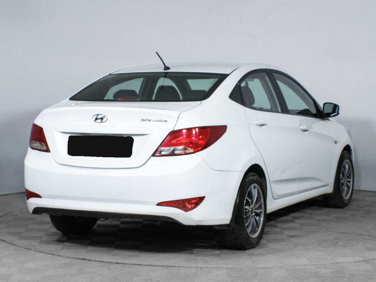 Hyundai Solaris 2016 года с пробегом. Фото: #4