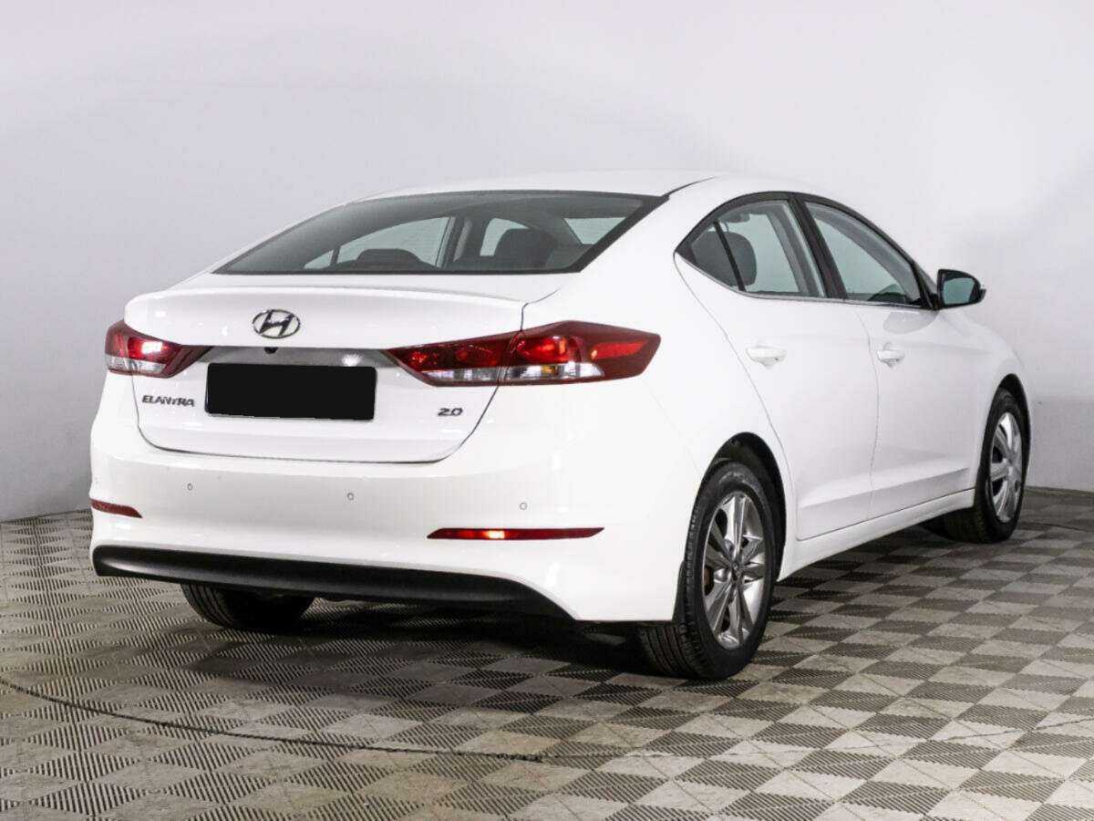 Hyundai Elantra 2016 года с пробегом. Фото: #4
