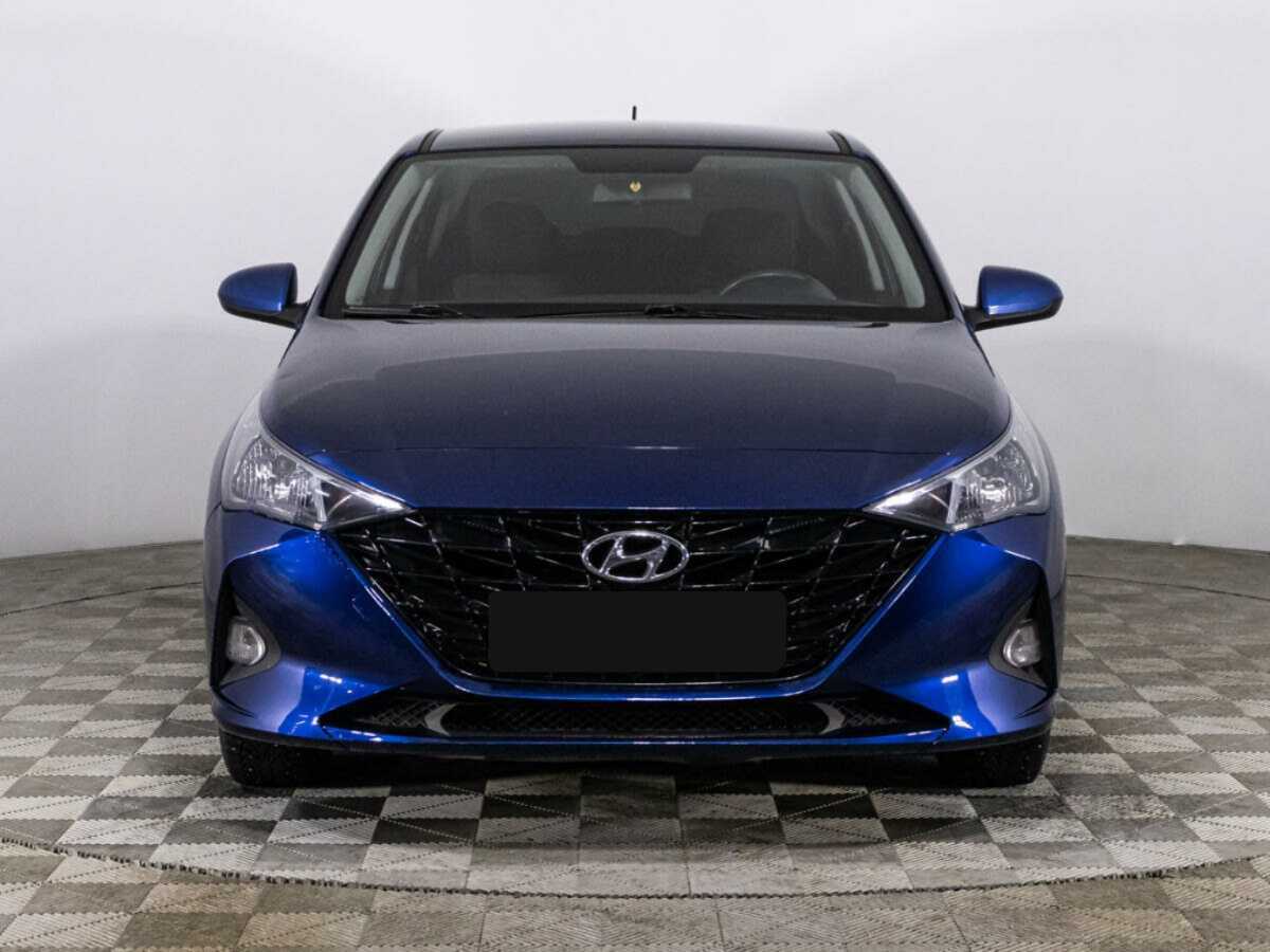 Hyundai Solaris 2021 года с пробегом. Посмотреть фото