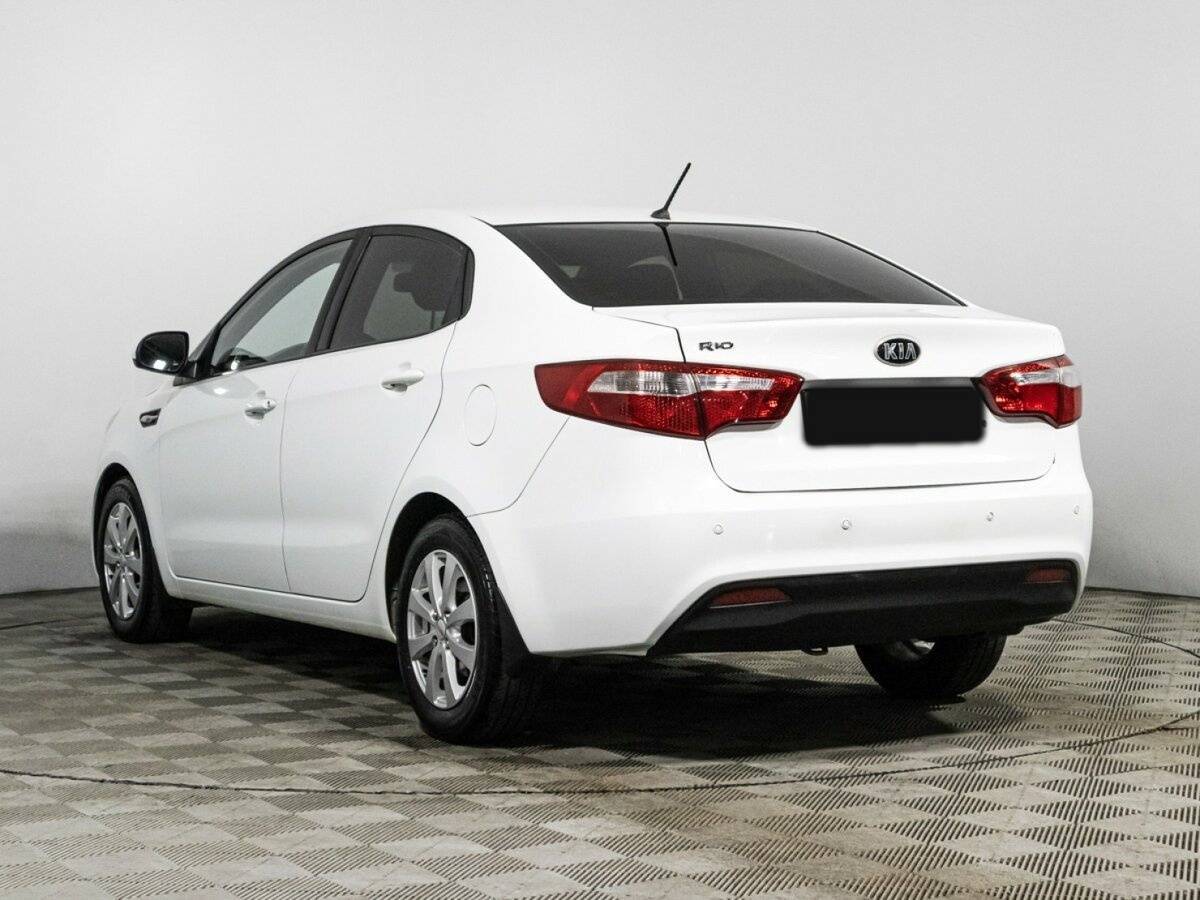 Kia Rio 2014 года с пробегом. Фото: #6