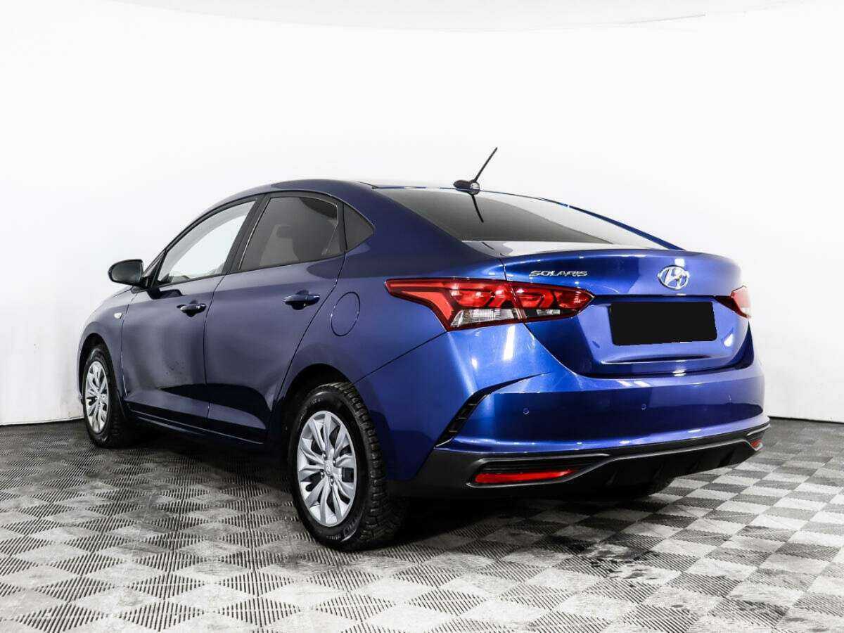 Hyundai Solaris 2022 года с пробегом. Фото: #6