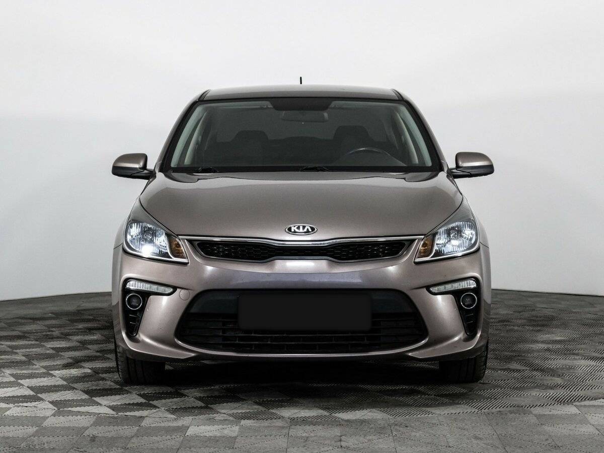 Kia Rio 2018 года с пробегом. Фото: #1