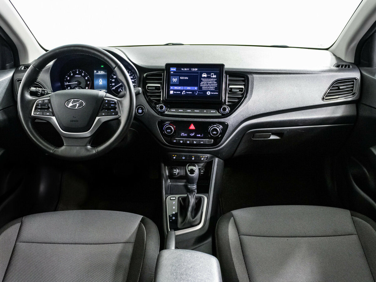 Hyundai Solaris 2021 года с пробегом. Фото: #10