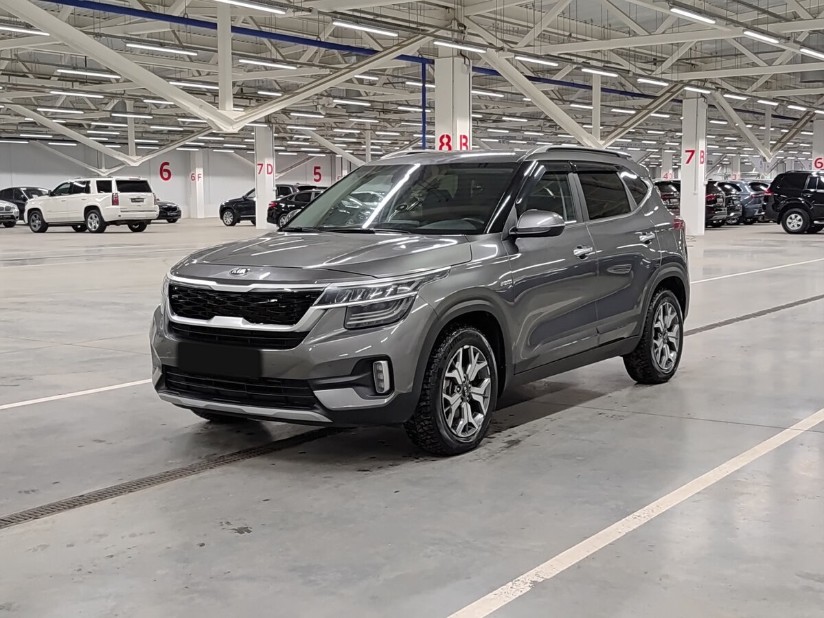 Kia Seltos 2021 года с пробегом. Посмотреть фото
