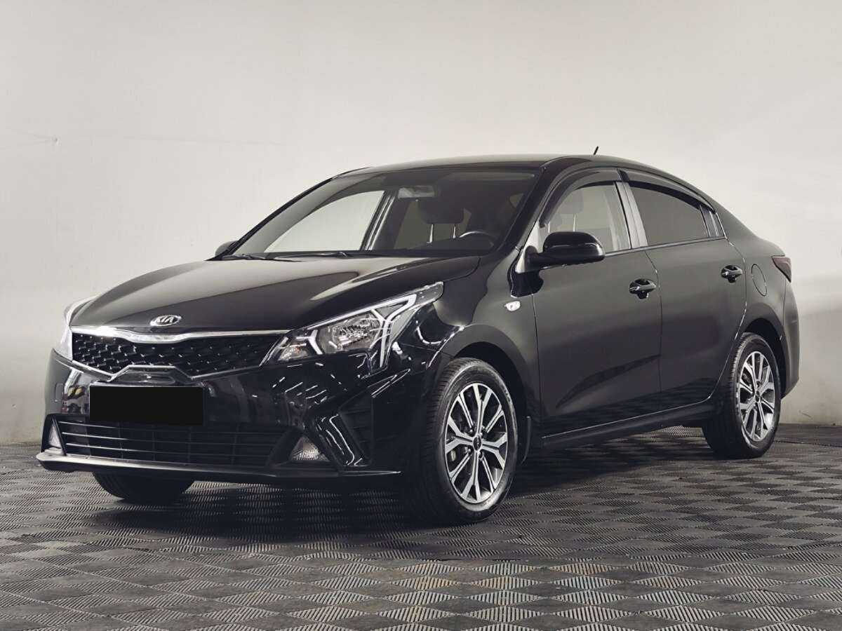 Kia Rio 2021 года с пробегом. Посмотреть фото