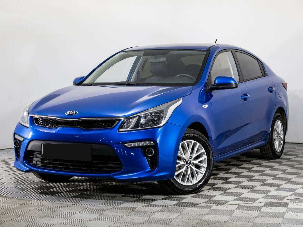 Kia Rio 2019 года с пробегом. Посмотреть фото