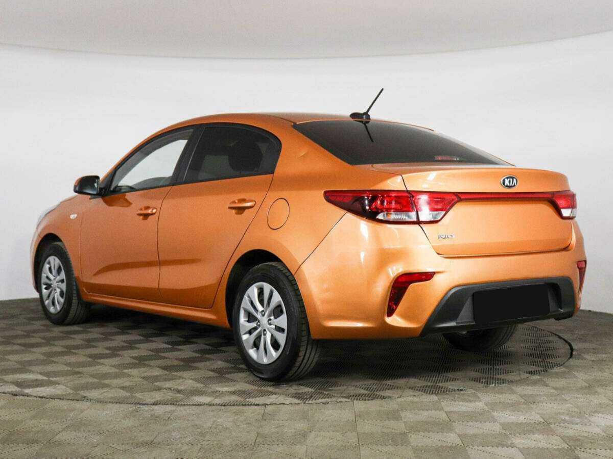 Kia Rio 2019 года с пробегом. Фото: #6