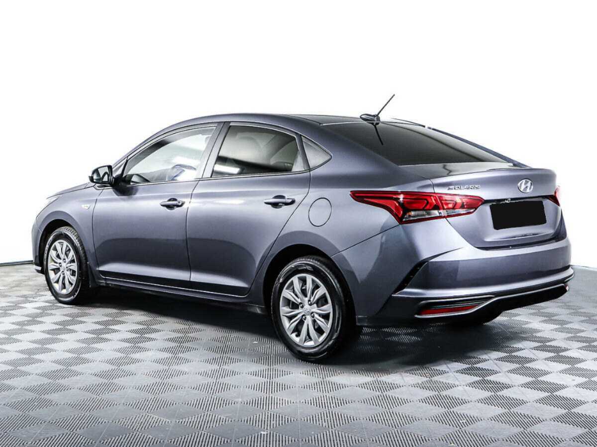 Hyundai Solaris 2021 года с пробегом. Фото: #6