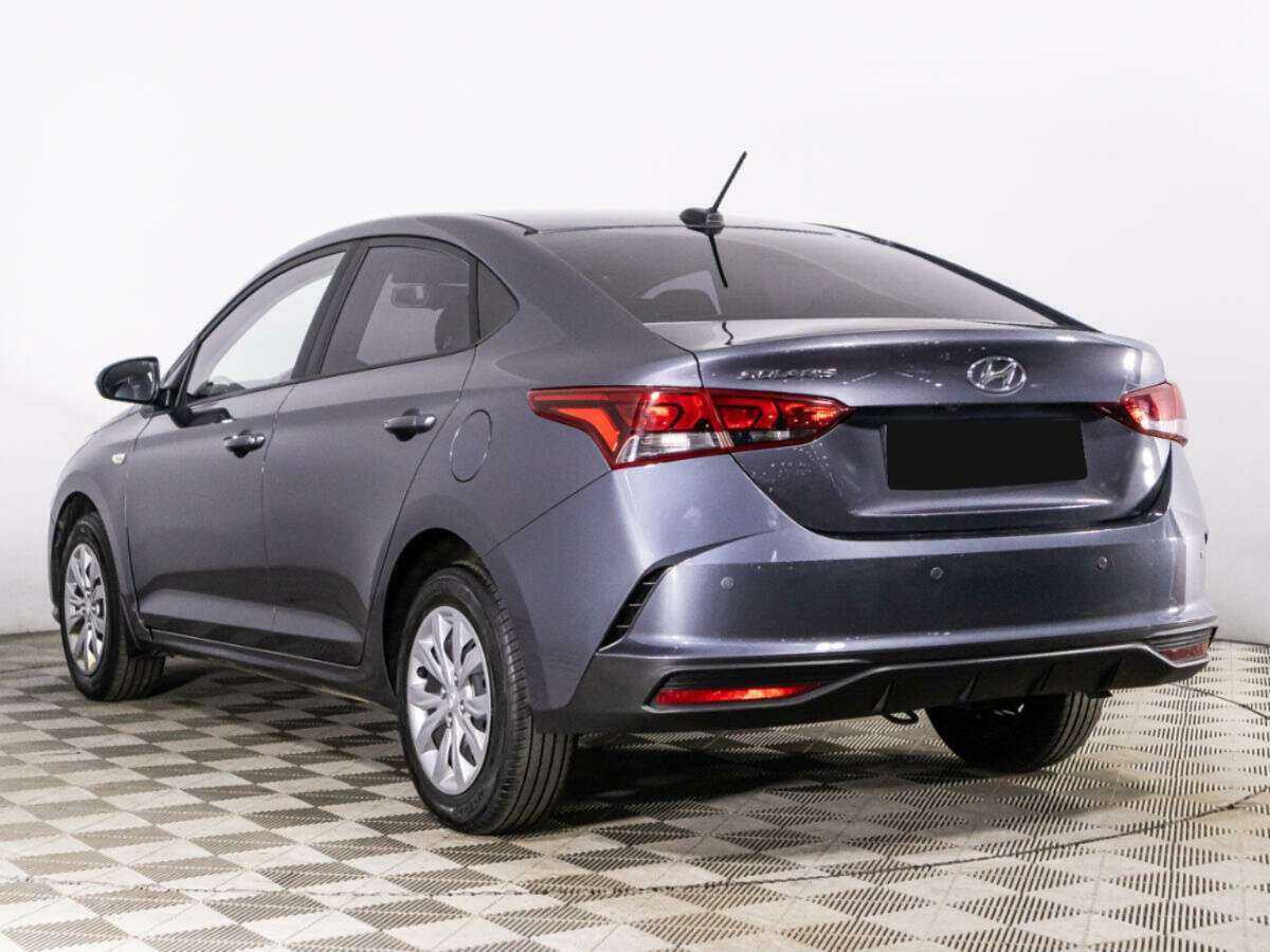 Hyundai Solaris 2021 года с пробегом. Фото: #6