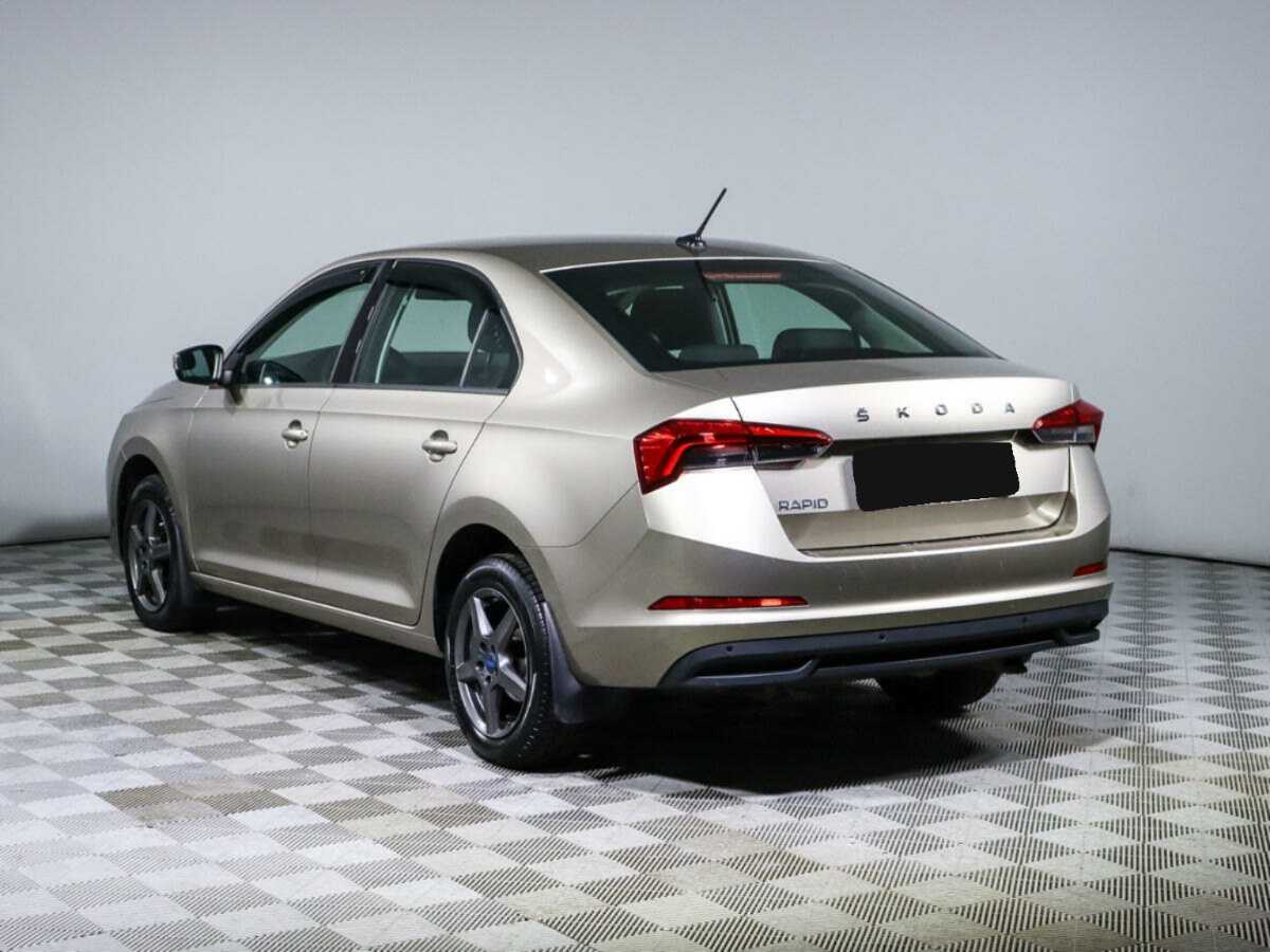 Skoda Rapid 2021 года с пробегом. Фото: #6