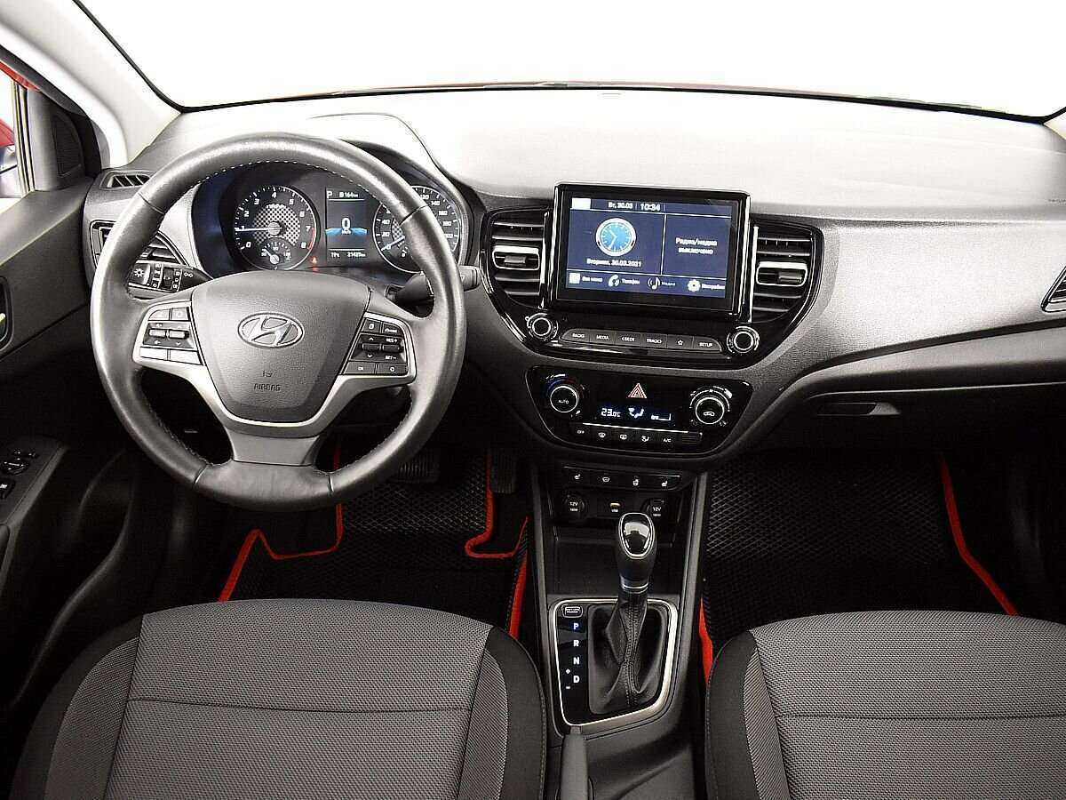 Hyundai Solaris 2021 года с пробегом. Фото: #9