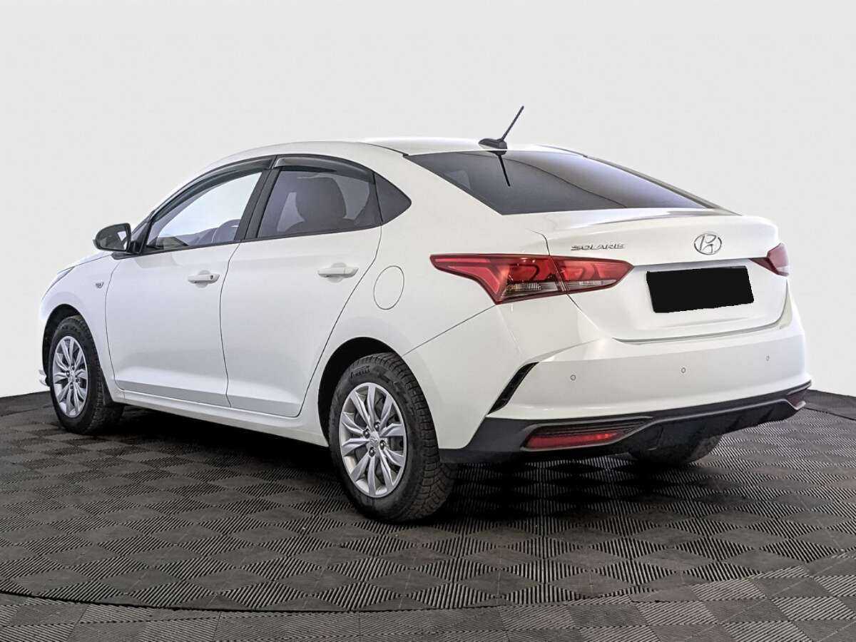 Hyundai Solaris 2020 года с пробегом. Фото: #6