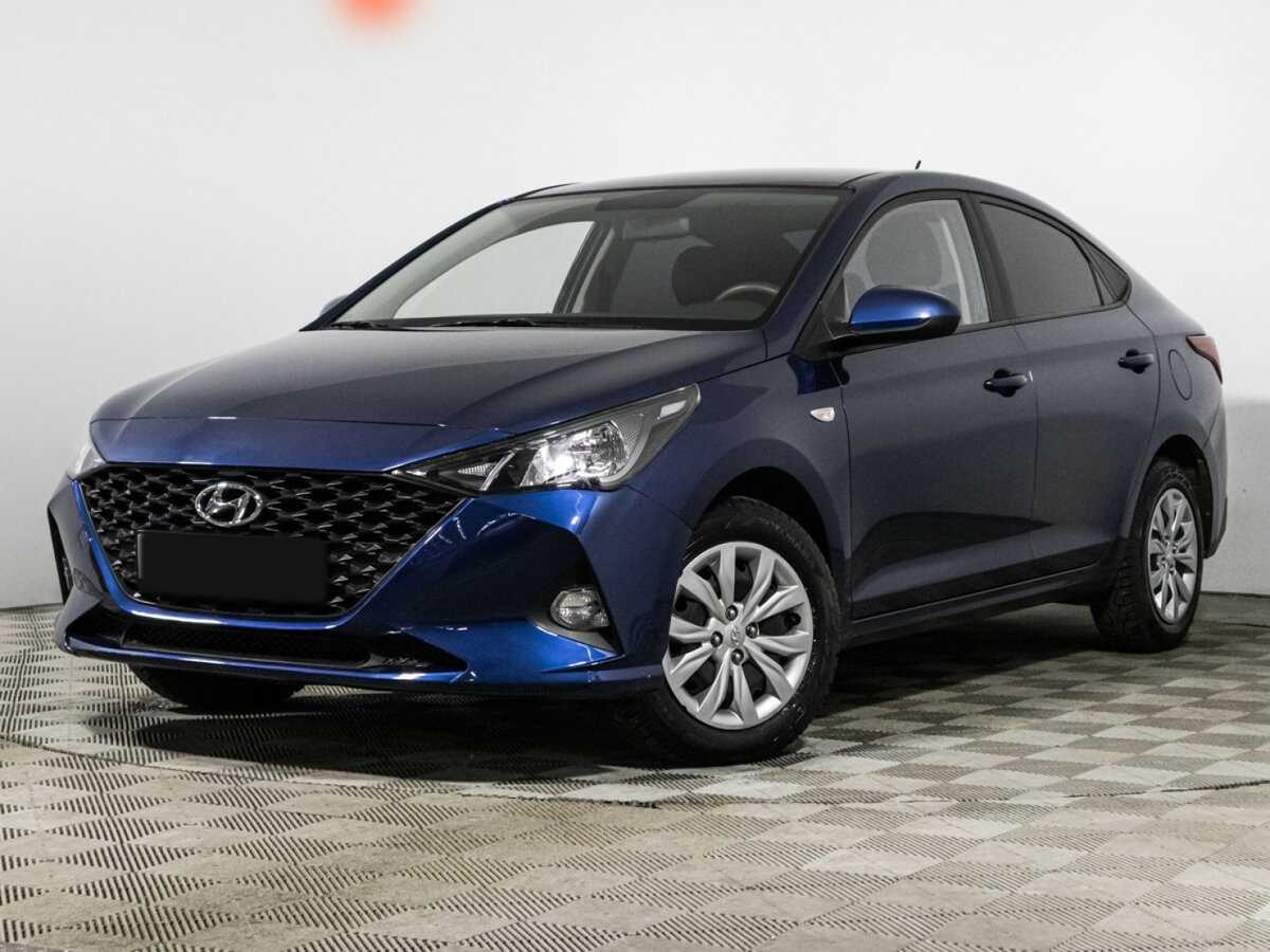Hyundai Solaris 2021 года с пробегом. Посмотреть фото