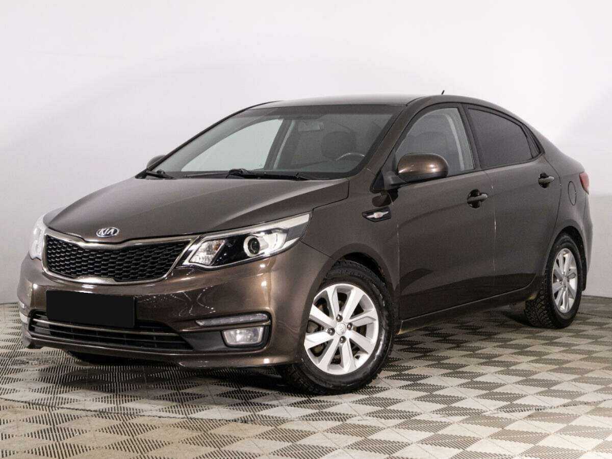 Kia Rio 2016 года с пробегом. Посмотреть фото