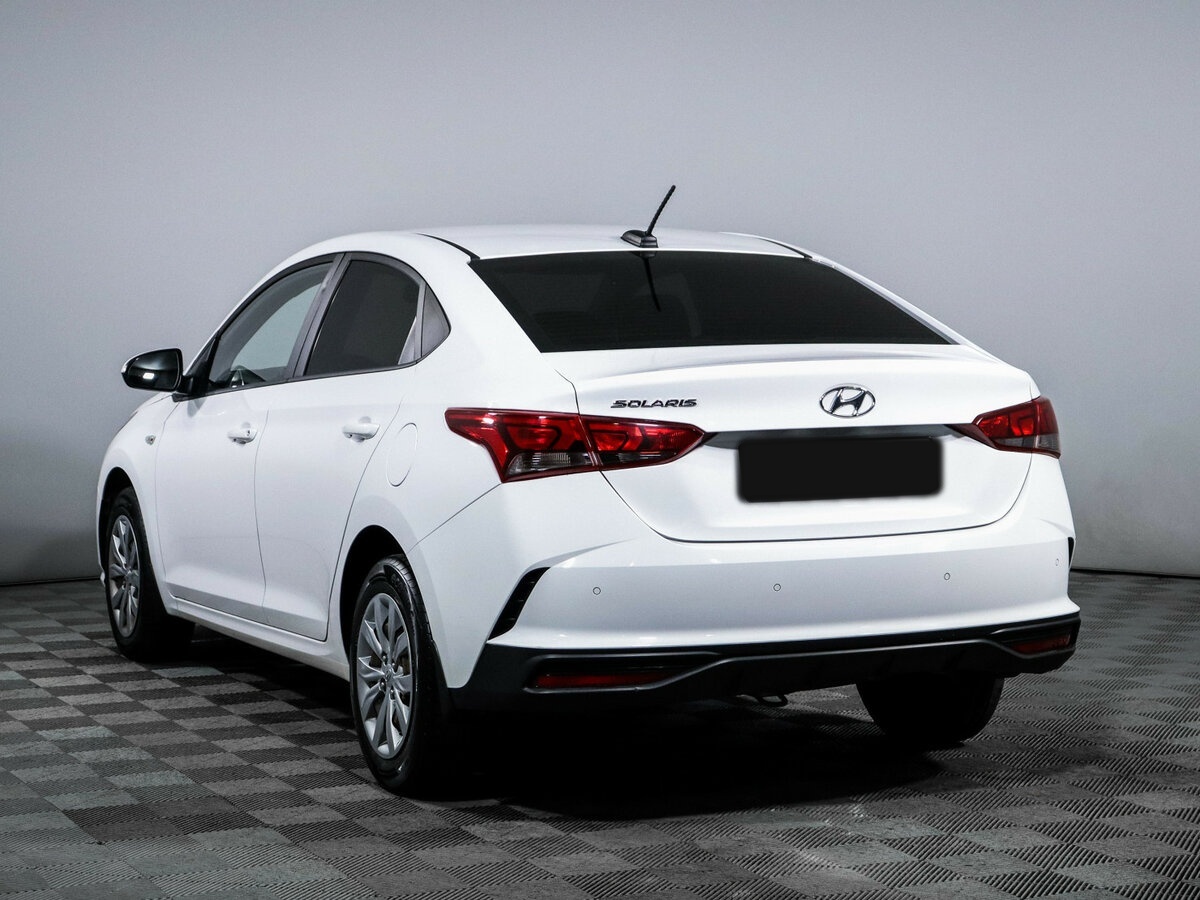 Hyundai Solaris 2021 года с пробегом. Фото: #6