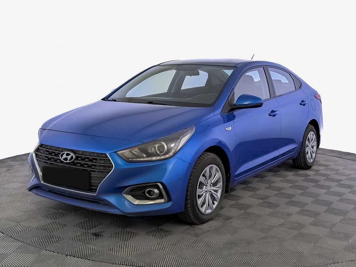 Hyundai Solaris 2018 года с пробегом. Посмотреть фото