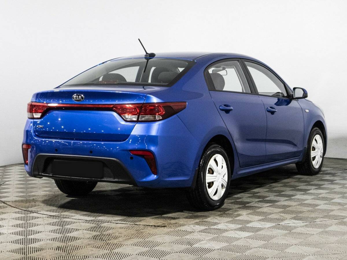 Kia Rio 2019 года с пробегом. Фото: #4