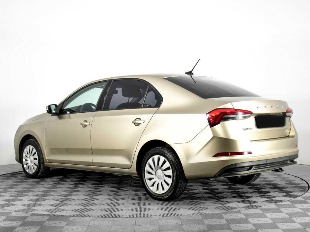 Skoda Rapid 2021 года с пробегом. Фото: #5